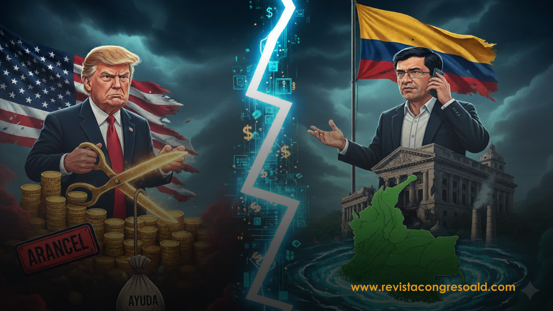 Crisis Diplomática Escala: El Riesgo Económico en las Relaciones Colombia-EE. UU.